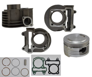 Κυλινδροπίστονο 55ΜM με 2τμχ Φλάντζες HONDA/BEAT110