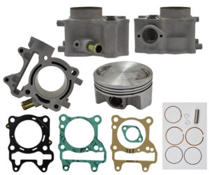 Κυλινδροπίστονο 62ΜM Νικασιλ με 2τμχ Φλάντζες PCX125/150I>12,SH125MODE,SH125/150INJ,FORZA125