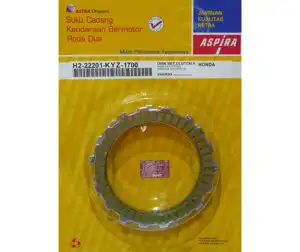 Δίσκοι Συμπλέκτη ASPIRA Σετ/4τμχ SUPRA-X125I HELMIN