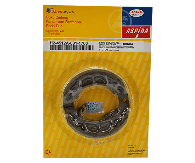 Σιαγώνες Φρένα με Ελατ. ASPIRA H303 C100GRAND,NF100SUPRA,AGILITY125