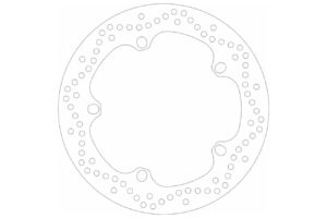 Δισκόπλακα SBS/5015 265X136,5X4,8X5X10,5 Πισ. GS1200R,F800GS,F650GS