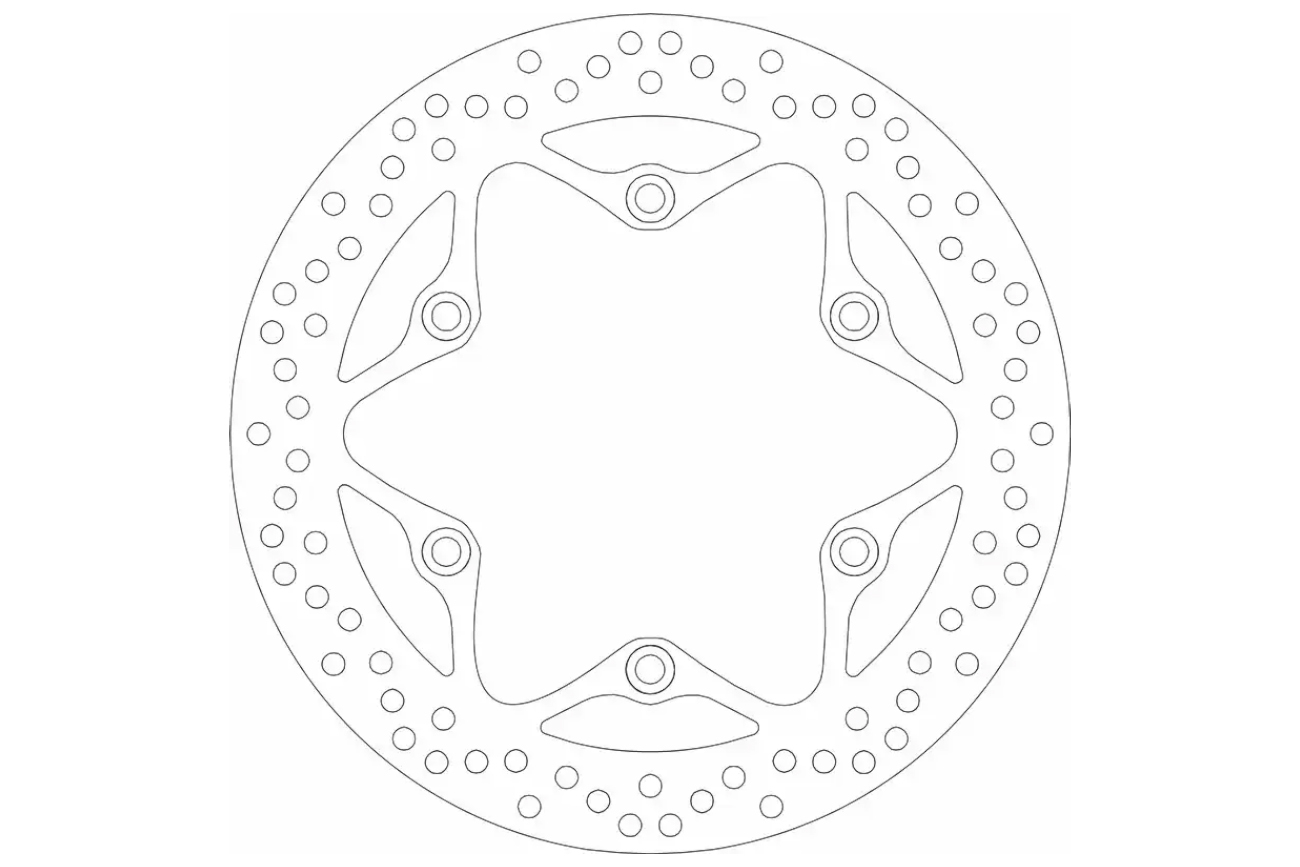 Δισκόπλακα SBS/5028 296X144X5X6X10.5 Εμπρ/Πίσω CB500/750.CBF500/600,VT7501300,CBR1000