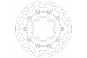 Δισκόπλακα SBS/5036 310X102X5,0X6X8,5 Εμπρ. GSX-R600/750'08-16/1000'09-16