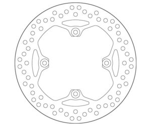Δισκόπλακα SBS/5051 245X108.3X5,0X4X8.5 Πισ. DUCATI/796/9961100MONSTER