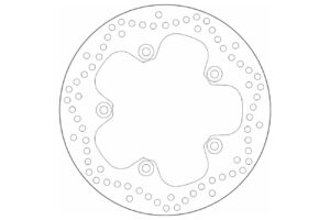 Δισκόπλακα SBS/5068 276X136X5,0X5X10,5 Πισ. GS1200R13-17