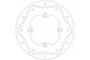 Δισκόπλακα SBS/5081 240X105X5,0X4X10,5 Πισ. SH125I/150I'09-12,SH125/150'13-17,SH300,TRANSALP600/650/700,CB500S