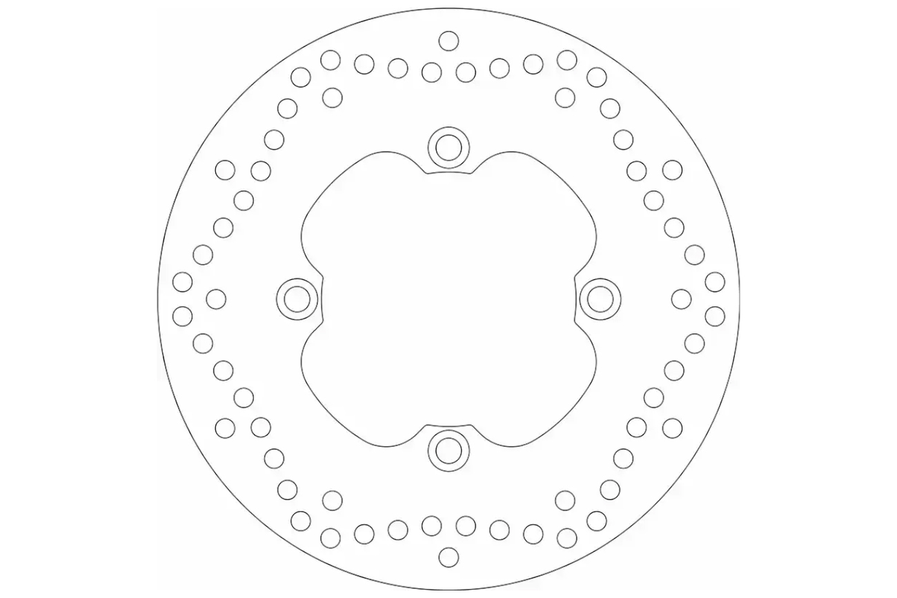 Δισκόπλακα SBS/5081 240X105X5,0X4X10,5 Πισ. SH125I/150I'09-12,SH125/150'13-17,SH300,TRANSALP600/650/700,CB500S