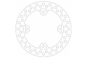 Δισκόπλακα SBS/5098 240X121,5X4,0X4X6,5 Πισ. CR125R'00-07,CRE125/250'02-07,CRF450R'13-17