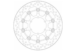 Δισκόπλακα SBS/5102 310X94X5,0X6X6,5  Εμπρ. CBR600RR'09-16,CBR1000RR,CB1300S'11