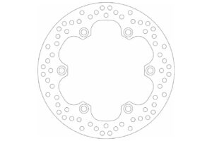 Δισκόπλακα SBS/5105 256X144X5,0X6X10,5 Πισ. SH300'07-14,XLV1000VARADERO'04-07,CBR100XX'97-