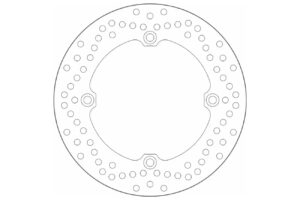 Δισκόπλακα SBS/5121 256X144X5,0X4X10.5 Πισ./εμπρ. CBR250'87,NS250R'85(FR),XRV750AF.TWIN'90-03,XL1000VARADERO'99 (RR)