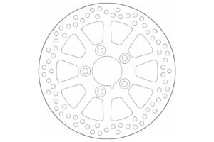 Δισκόπλακα SBS/5157 260X56,3X6,0X5X10,5 Πισ. IRON883N