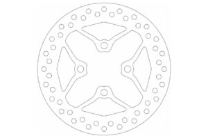 Δισκόπλακα SBS/5173 220X58,3X3,5X4X10,5 Εμπρ. VISION110'10-12,WAVE110'12-16,PCX125'09-17