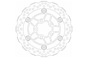 Δισκόπλακα SBS/5175 260X58X4,0X5X10,5 Εμπρ. DOWNTOWN125I'10-/300'11-16,K-XCT300