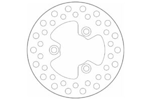 Δισκόπλακα SBS/5176 180X58X4,0X3X10,5 Εμπρ. AGILITY125'06-