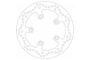 Δισκόπλακα SBS/5180 260X105X5,0X5X10,5 Εμπρ. XCITING500'04-,XCITIONG300'08-