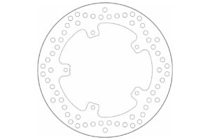 Δισκόπλακα SBS/5192 240X125X4,0X5X6,5 Πισ. FX125RUNNER'00-