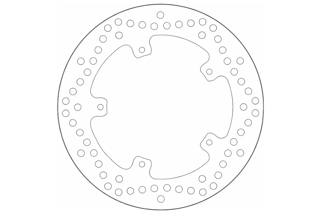 Δισκόπλακα SBS/5192 240X125X4,0X5X6,5 Πισ. FX125RUNNER'00-