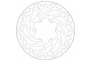 Δισκόπλακα SBS/5198 300X100,5X5,0X6X15,3 Εμπρ. BEVERLY300I'11-18