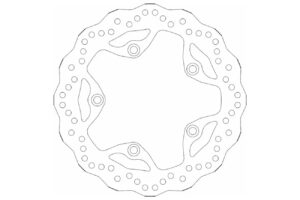 Δισκόπλακα SBS/5210 275X127,5X5,0X5X10,5 Εμπρ./πισ. MAXSYM400I'12-/600