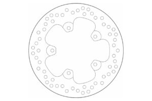 Δισκόπλακα SBS/5225 240X102X5,0X5X8,5 Πισ. MEDLEY150,BEVERLY300/350'