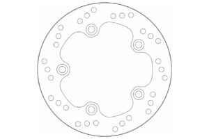 Δισκόπλακα SBS/5227 210X109X5X5X10,5 Πισ. AN400BURGMAN'99-00