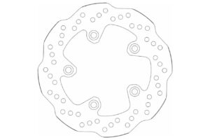 Δισκόπλακα SBS/5233 240X102.3X4,0X5X10,5 Πισ. SYMPHONY125ST'15-18,SYMPHONY-ST200I