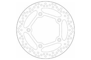 Δισκόπλακα SBS/5242 282X132X5,0X5X10,5 Πισ. T-MAX530'12-