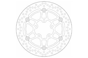 Δισκόπλακα SBS/5274  290X69X4.5X5X10.5  Εμπρ. GSF650BANDIT