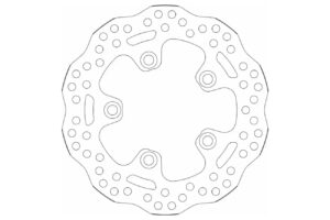 Δισκόπλακα SBS/6104 220X89X5,0X5X10.5 Πισ.Μαργαρίτα GSX-R600/750'06-18,GSX-R1000'09-15