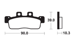 Τακάκια BENDIX MA375 FA??? STD FR NXC125CYGNUS'10