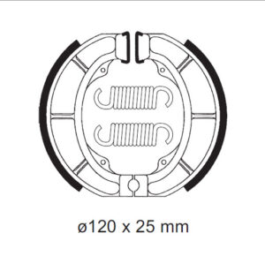 Σιαγώνες BENDIX BA 201/817 APRILIA