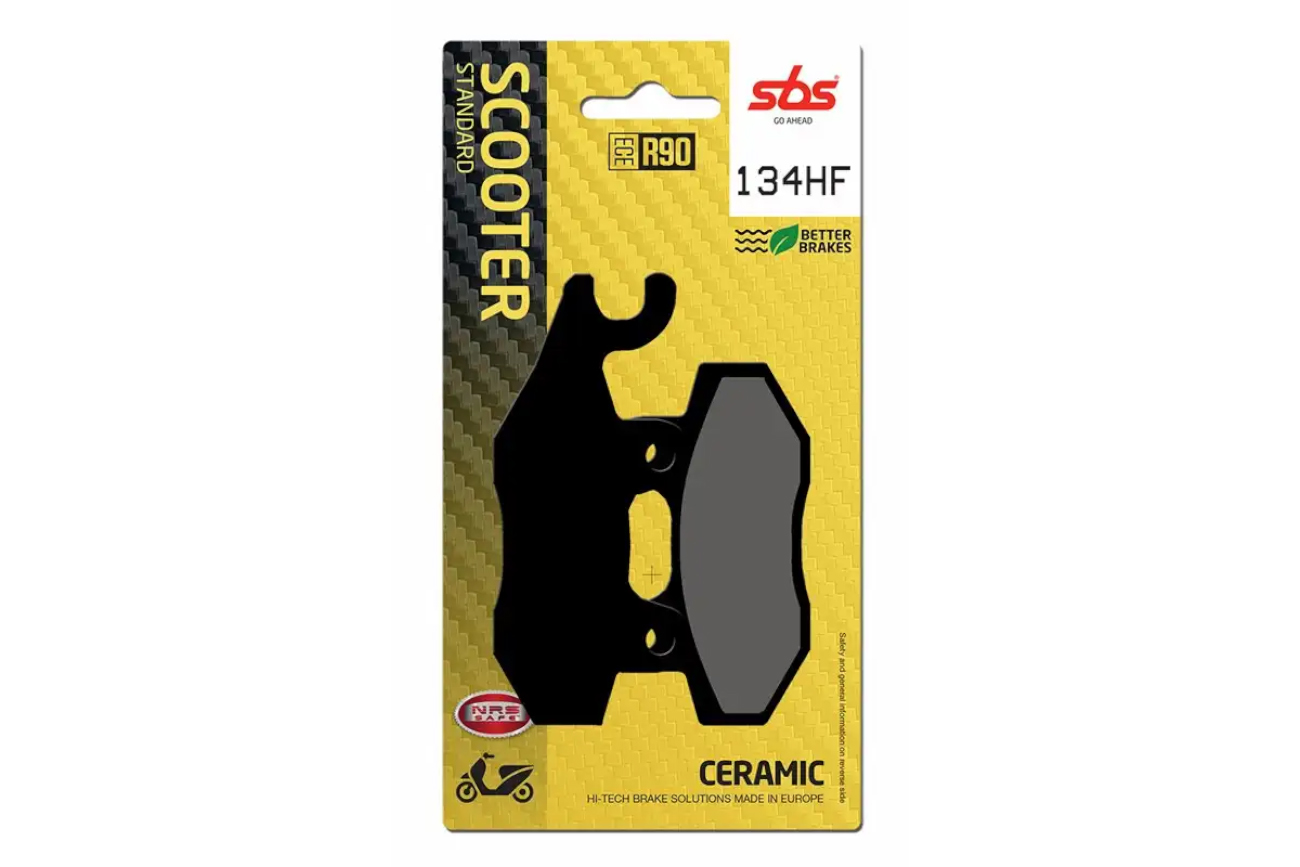 Τακάκια SBS 134HF FA165-FA215 SCOOTER 50-125CC/BURGMAN400 FR/RH - Image 2