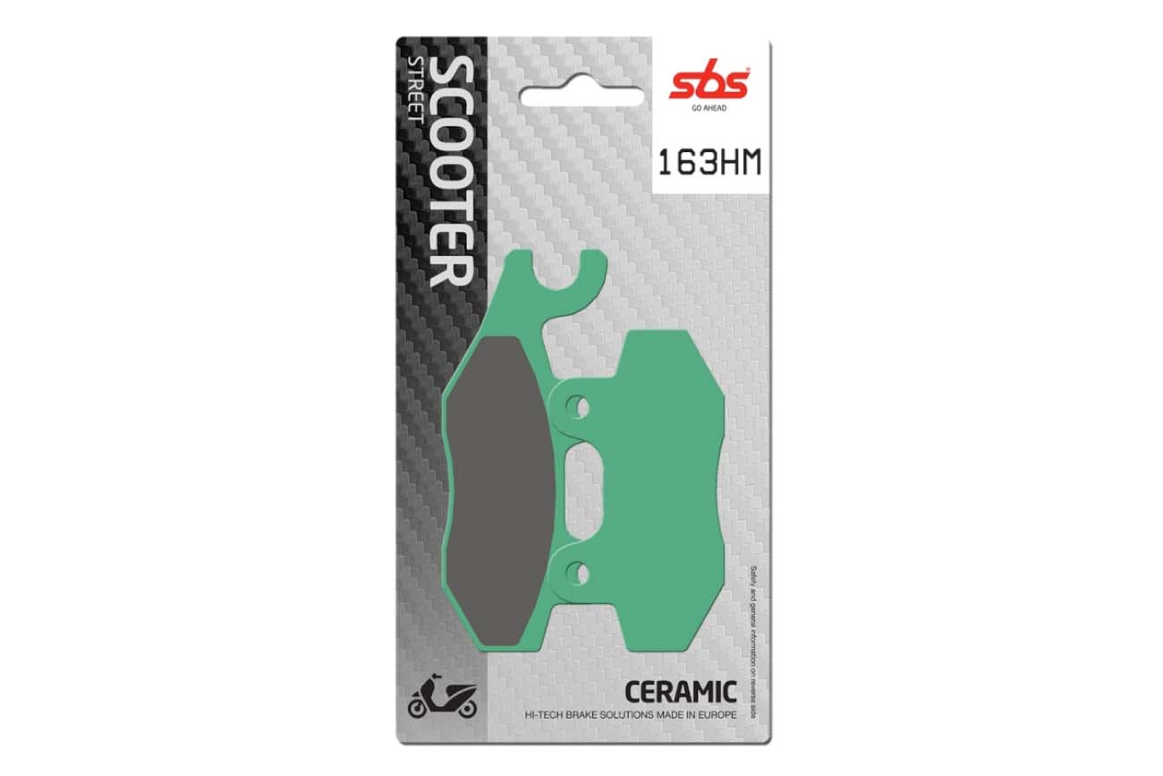 Τακάκια SBS 163HM FA228 SCOOTER 50-124CCM,AGILITY125,CITYBLADE125/150FR,OUTLOOK125/150,SUPERLIGHT125 FR. - Image 2