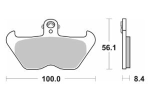 Τακάκια SBS 703HS FA407 FR