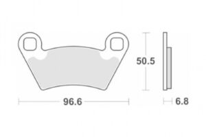 Τακάκια SBS 800ATS FA354 POLARIS