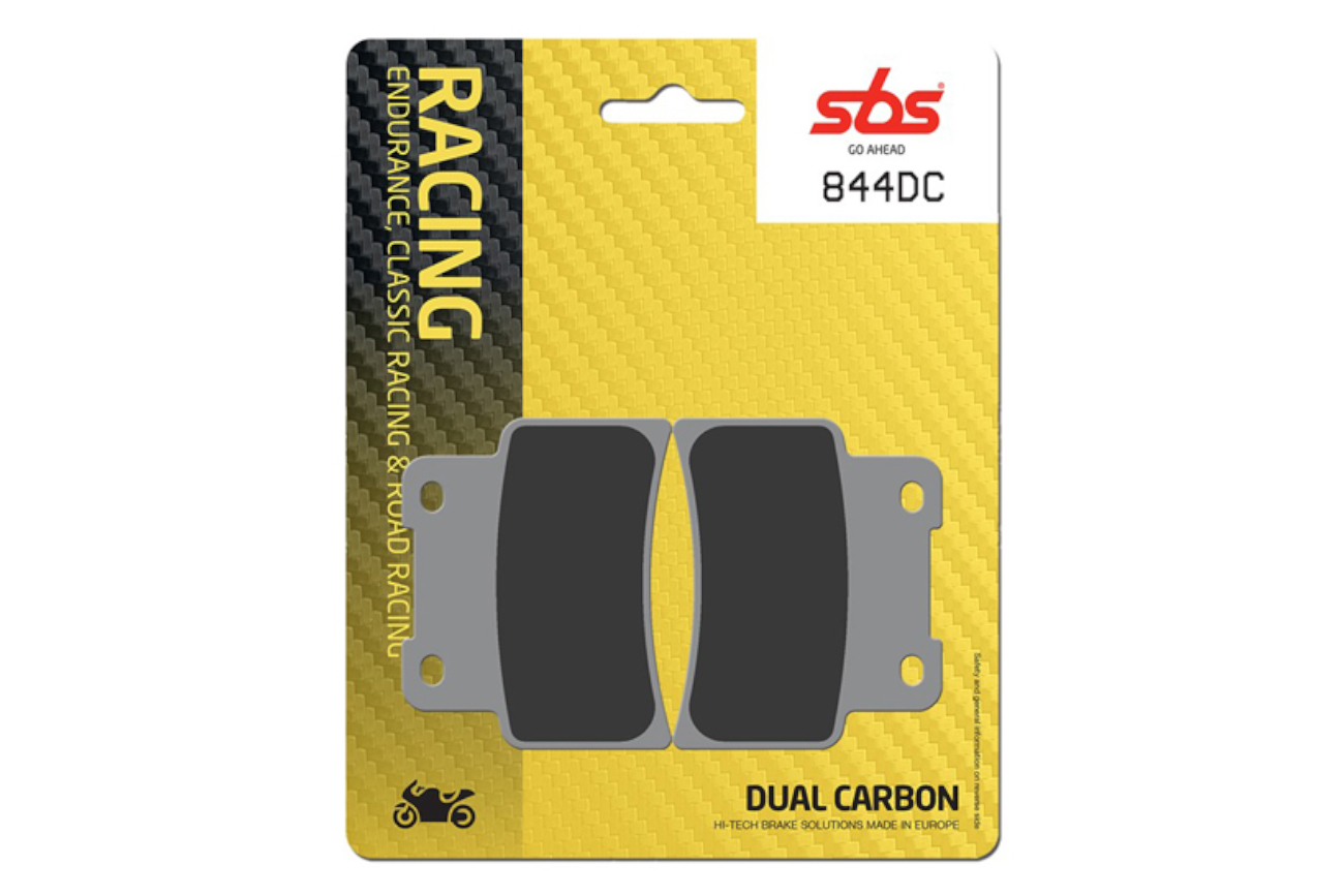 Τακάκια SBS 844DC FA432 DUAL CARBON YAM/MT125,APRILIA RS125 - Image 2