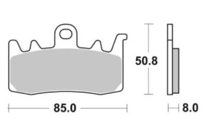 Τακάκια SBS 900SP FA630  SP-EVO