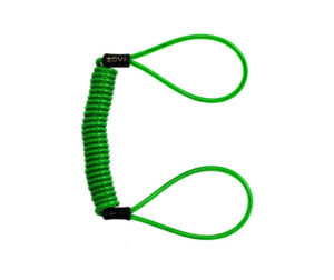 Κλειδαριά Λουκέτο Καλωδ.Υπενθύμισης Πράσινο FLUO ZOVII