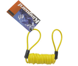 Κλειδαριά Λουκέτο Καλωδ. Υπενθύμισης/0003 4X1500MM Κίτρινο KINGUARD