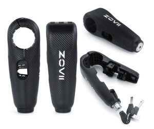 Κλειδαριά Λουκέτο Τιμονιού ή Σκριπ Γκαζιού "ZHL" με Συναγερμό ZOVII