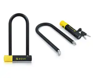 Κλειδαριά Πέταλο Με Συναγερμό ZNU14-300 300X88X14 Κίτρινη/Μαύρο ZOVII