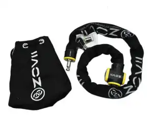 Κλειδαριά Σπαστή ZCL10-120  (1.20M) με Συναγερμό  Κίτρινο/Μαύρο ZOVII