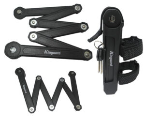 Κλειδαριά Λουκέτο Πτυσσομενεσ/9001 με Βάση Μαύρη KINGUARD