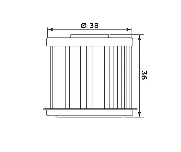 Φίλτρο Λαδιού MIW/H1020 (HF117) NC700,INTEGRA700/750