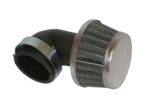 Φιλτροχοάνη 35MM.-90μοιρες MINI/SCOOTER Ασημί/Χρώμιο