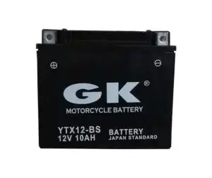 Μπαταρία GK YTX12-BS +- Ξ.φ. με Υγρά CP