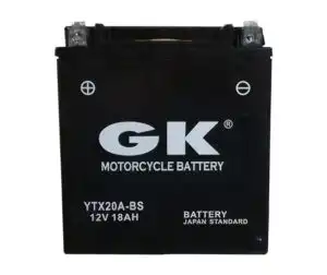 Μπαταρία GK YTX20A-BS +- Ξ.φ. με Υγρά CP