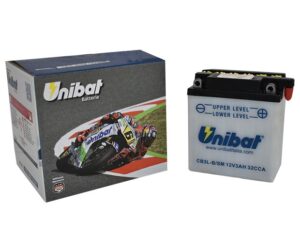Μπαταρία UNIBAT CB3L-B-SM  (YB3L-B) -+ με Υγρά CCA32