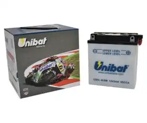Μπαταρία UNIBAT CB5L-B-SM  (YB5L-B) -+ με Υγρά CCA65
